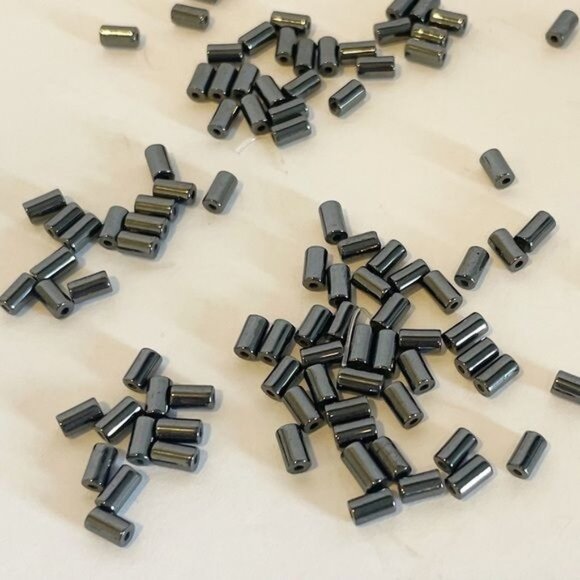 Lot (5) Assorted Iridescent Glass Beads 554 Unique Pieces Craft Jewelry Making - Picture 7 of 7